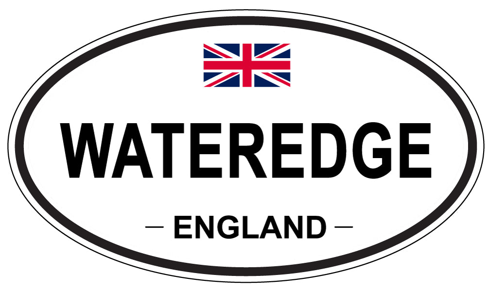 WATEREDGE, England - Oval Magnet