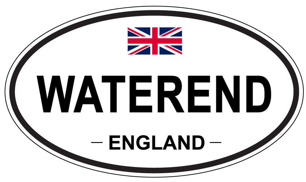 WATEREND, England - Oval Magnet