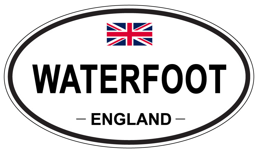 WATERFOOT, England - Oval Magnet