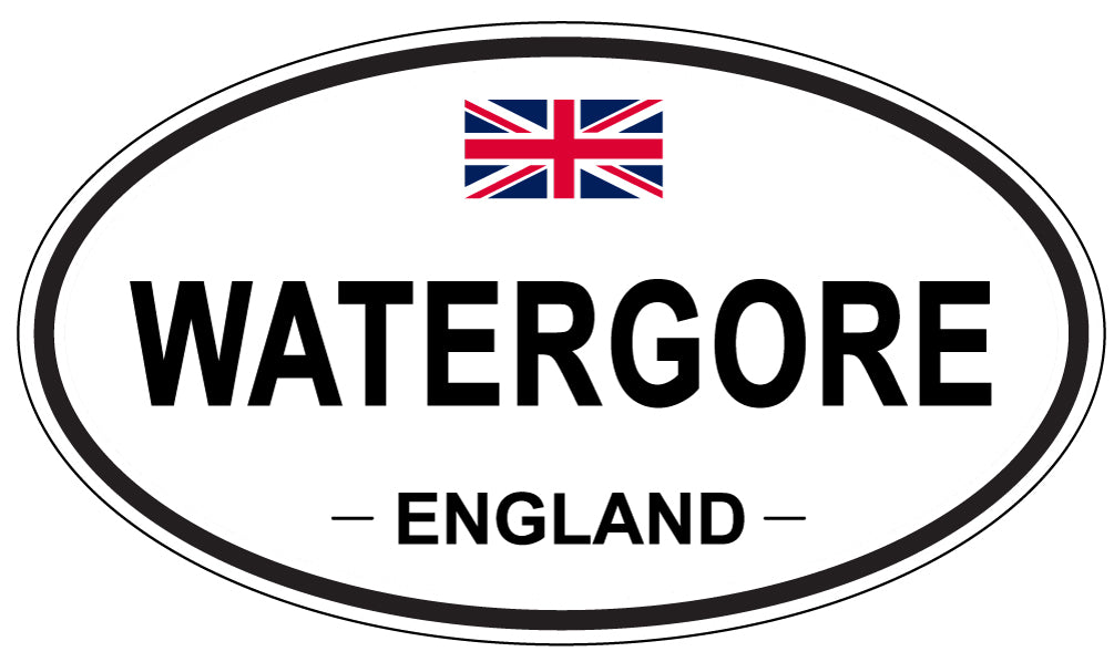 WATERGORE, England - Oval Magnet