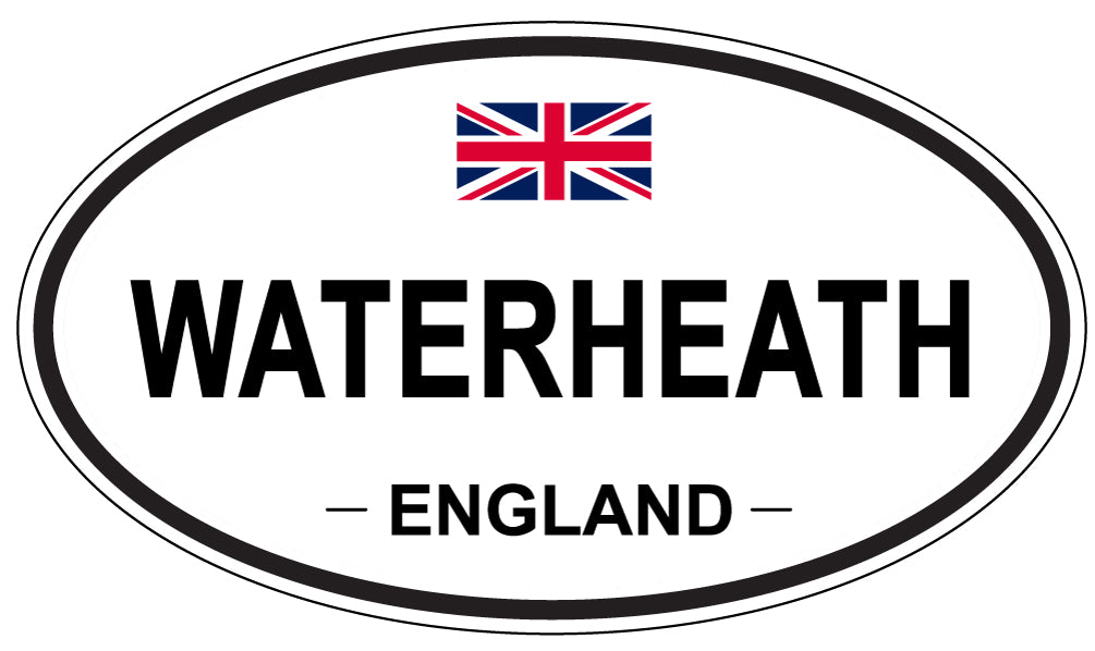 WATERHEATH, England - Oval Magnet
