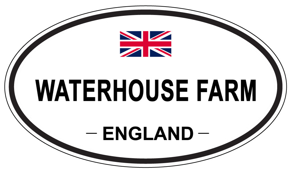 WATERHOUSE FARM, England - Oval Magnet