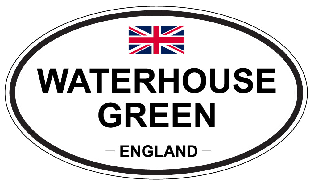WATERHOUSE GREEN, England - Oval Magnet