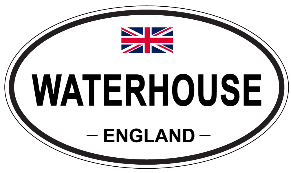 WATERHOUSE, England - Oval Magnet