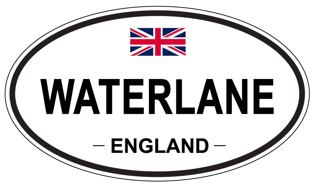 WATERLANE, England - Oval Magnet