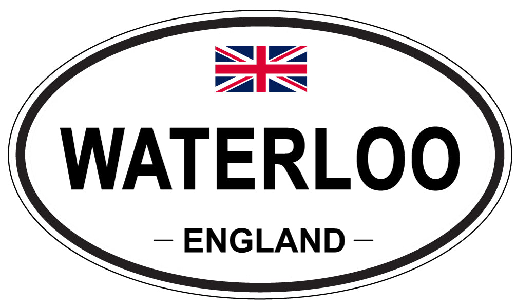 WATERLOO, England - Oval Magnet