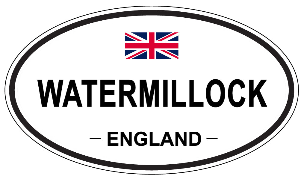 WATERMILLOCK, England - Oval Magnet