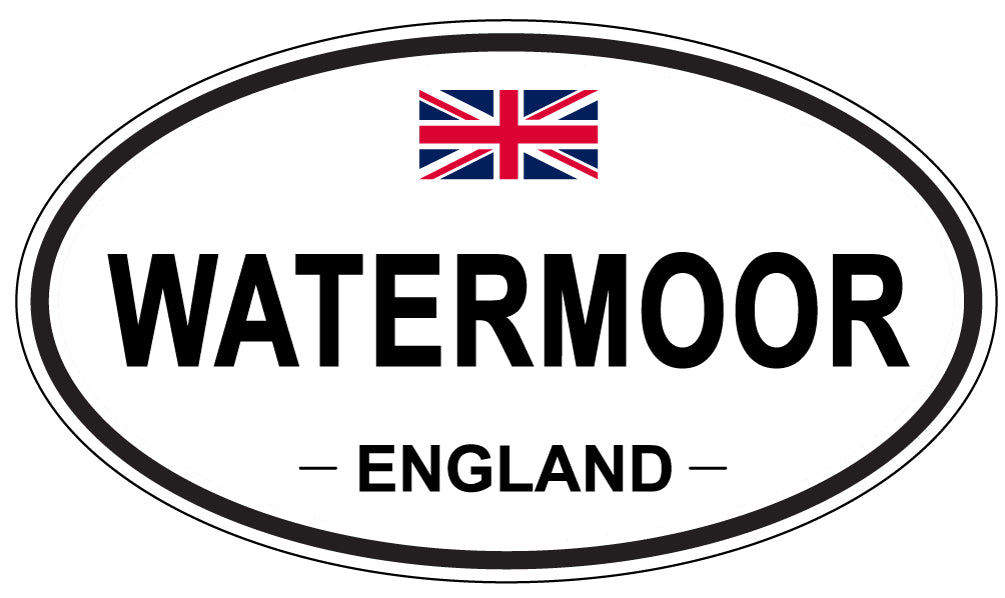 WATERMOOR, England - Oval Magnet