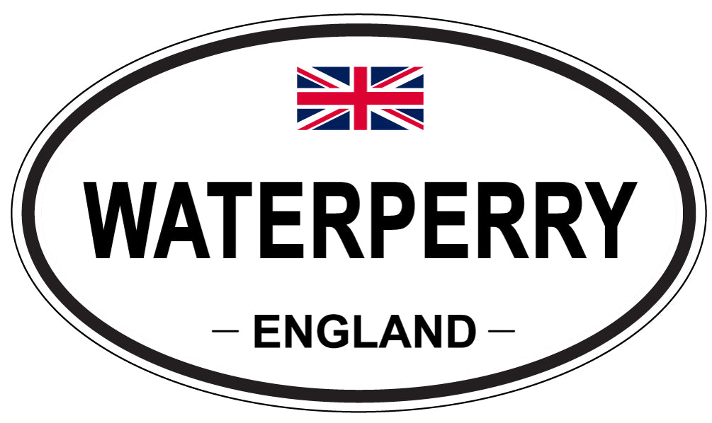 WATERPERRY, England - Oval Magnet