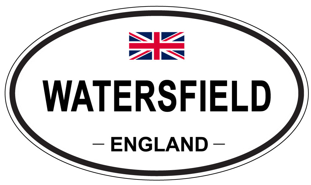 WATERSFIELD, England - Oval Magnet