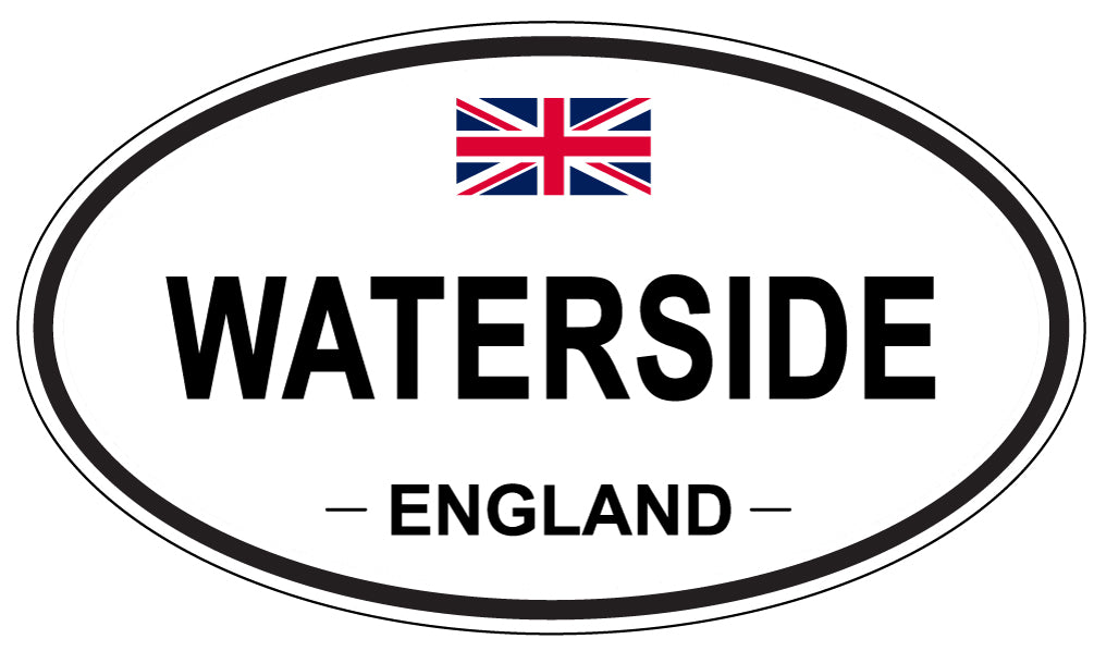 WATERSIDE, England - Oval Magnet