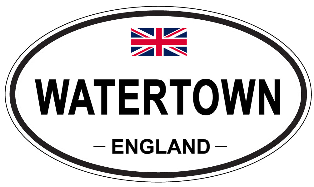 WATERTOWN, England - Oval Magnet
