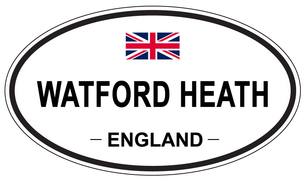 WATFORD HEATH, England - Oval Magnet