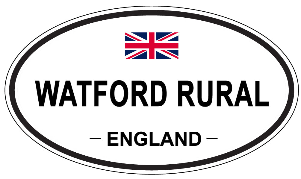 WATFORD RURAL, England - Oval Magnet
