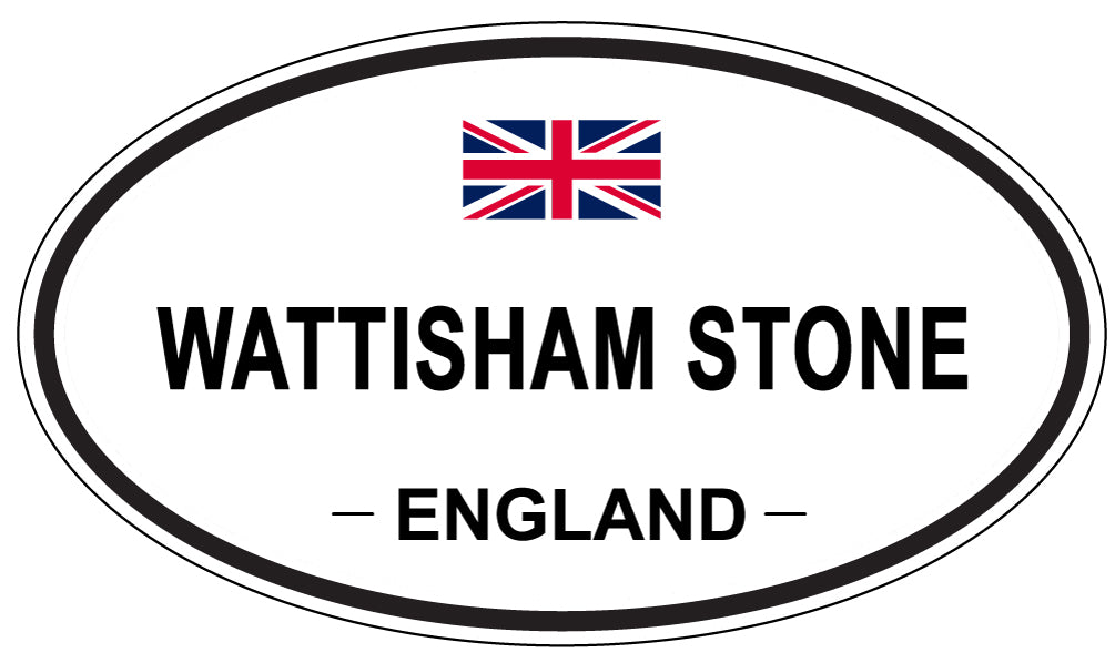WATTISHAM STONE, England - Oval Magnet