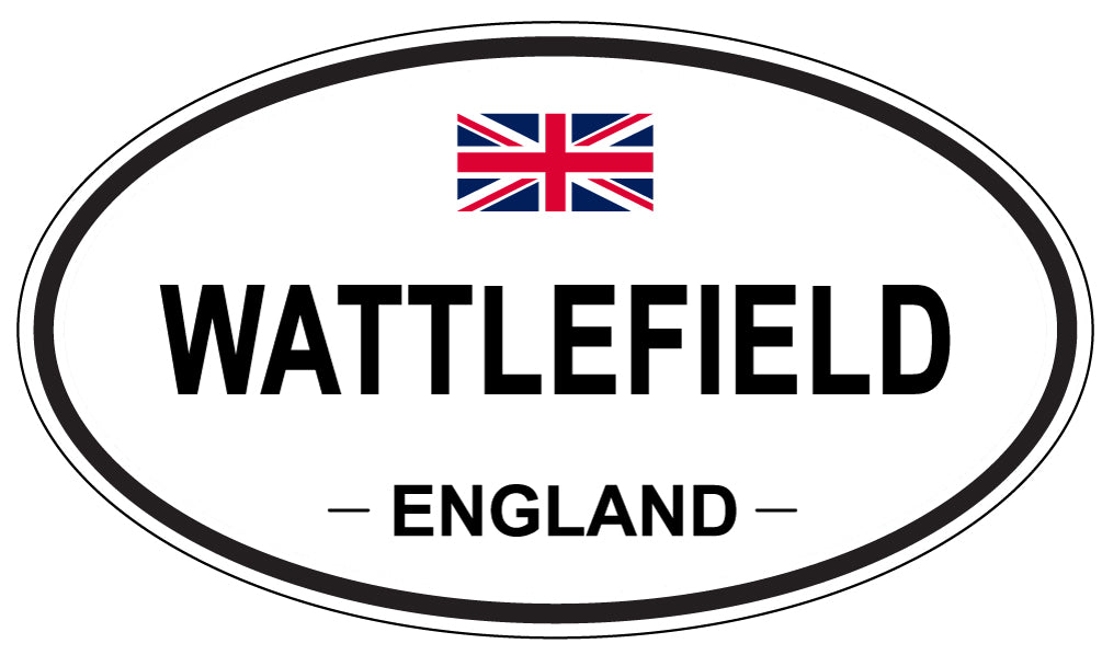 WATTLEFIELD, England - Oval Magnet