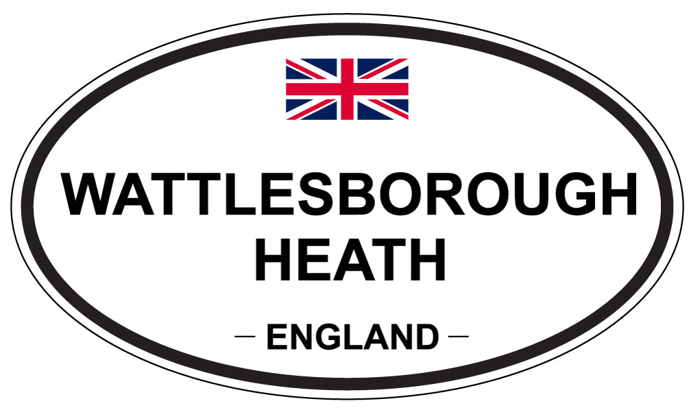 WATTLESBOROUGH HEATH, England - Oval Magnet