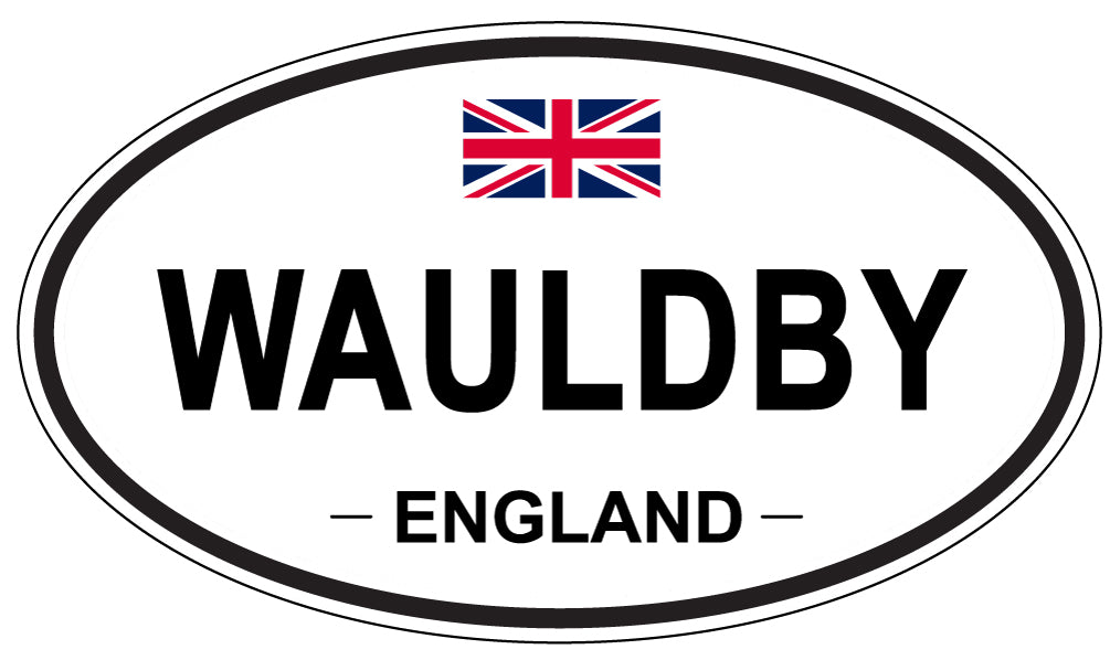 WAULDBY, England - Oval Magnet
