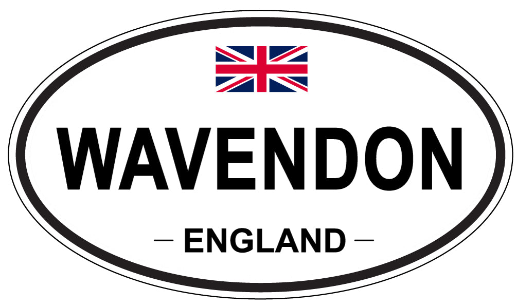 WAVENDON, England - Oval Magnet