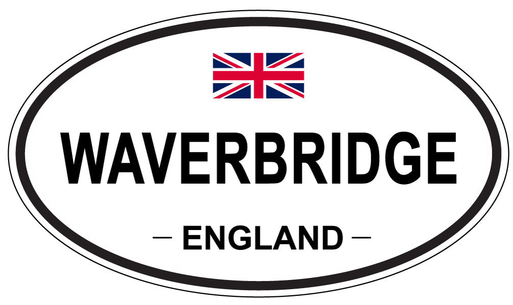 WAVERBRIDGE, England - Oval Magnet