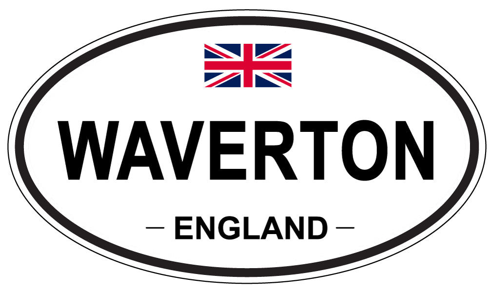 WAVERTON, England - Oval Magnet