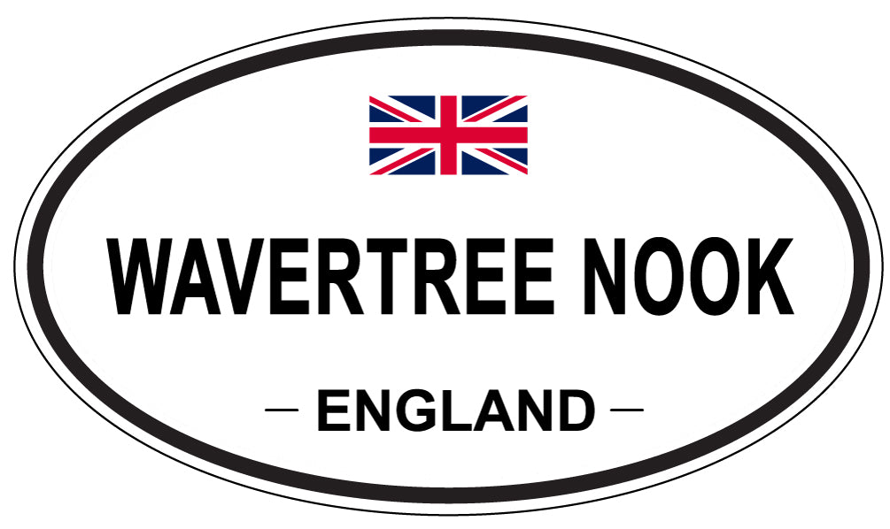 WAVERTREE NOOK, England - Oval Magnet