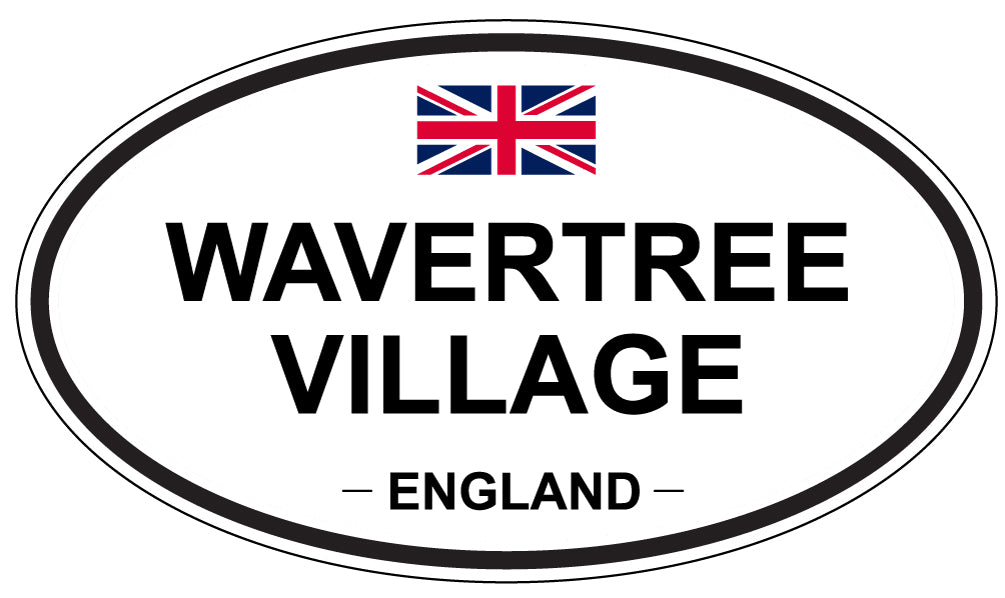 WAVERTREE VILLAGE, England - Oval Magnet