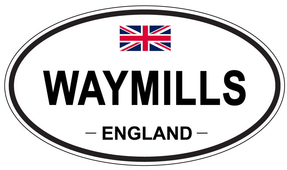 WAYMILLS, England - Oval Magnet