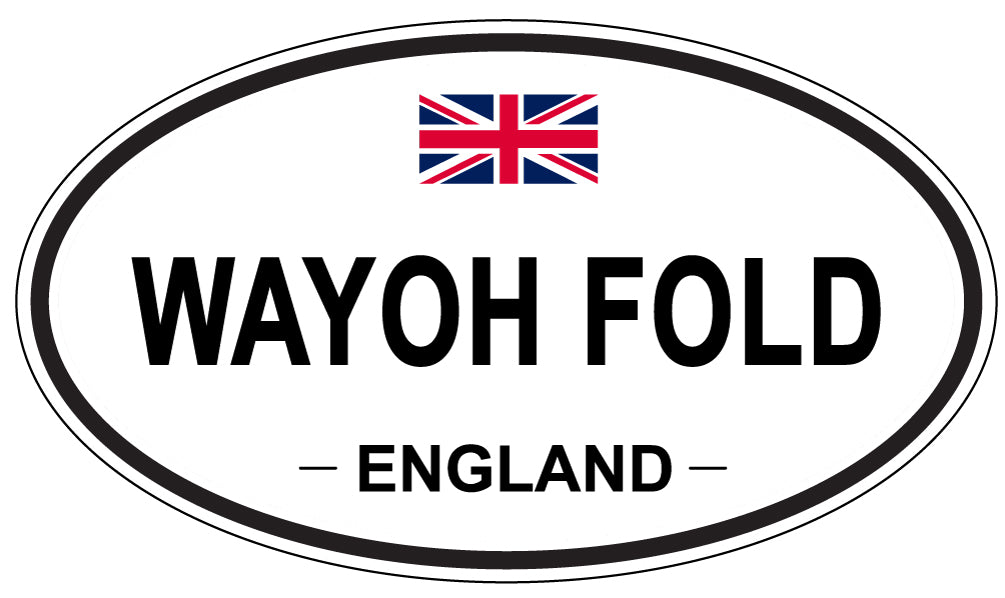 WAYOH FOLD, England - Oval Magnet