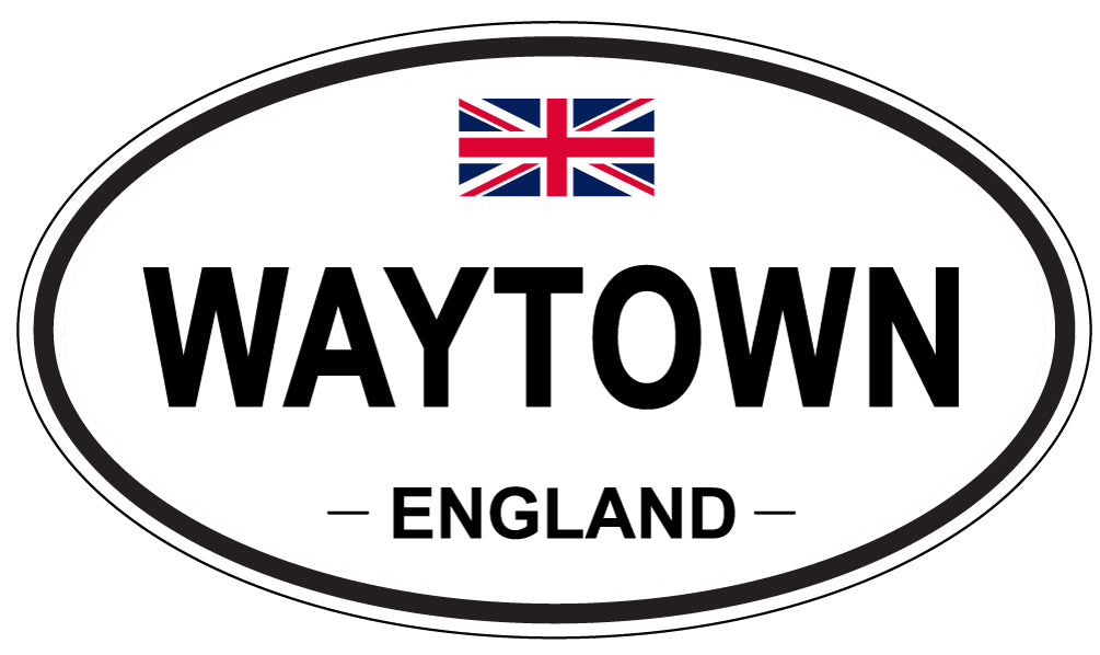WAYTOWN, England - Oval Magnet