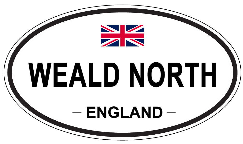 WEALD NORTH, England - Oval Magnet