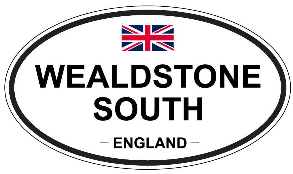 WEALDSTONE SOUTH, England - Oval Magnet