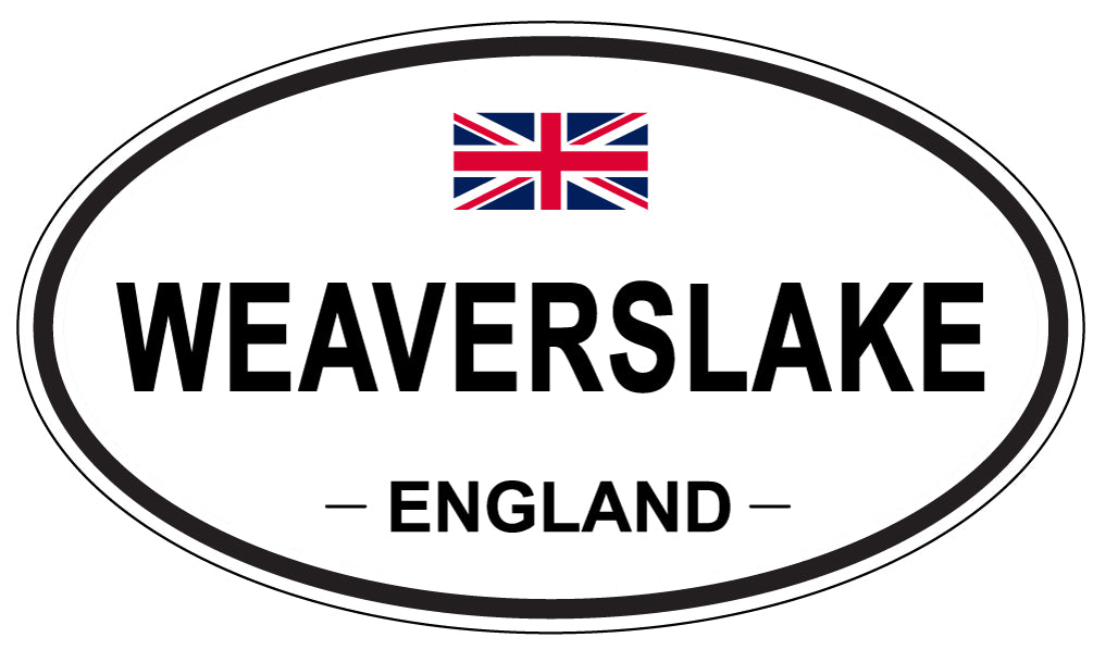 WEAVERSLAKE, England - Oval Magnet