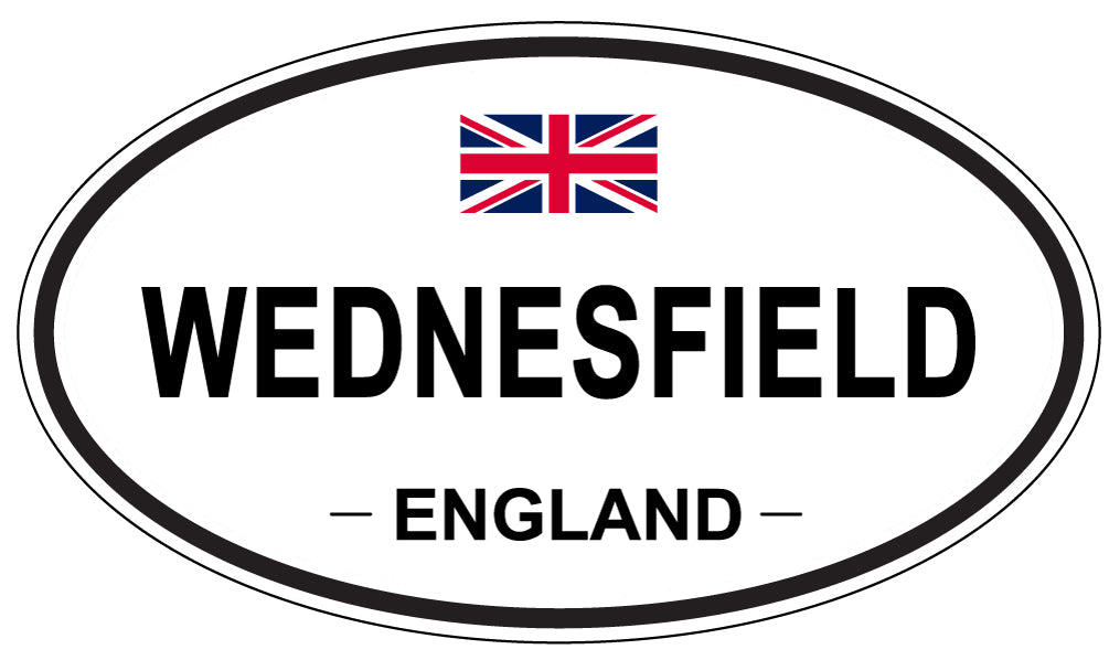 WEDNESFIELD, England - Oval Magnet
