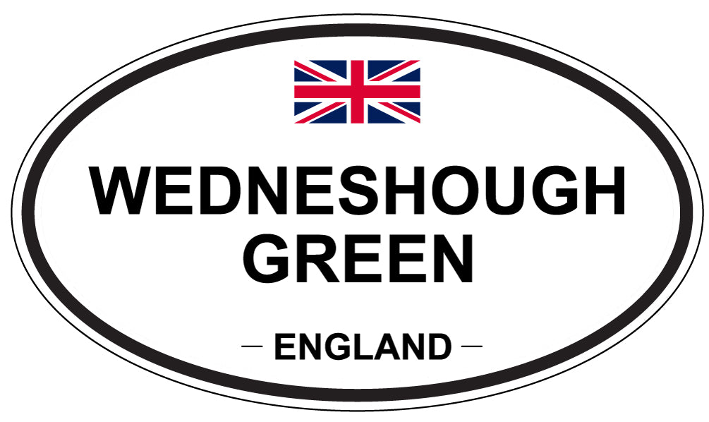 WEDNESHOUGH GREEN, England - Oval Magnet
