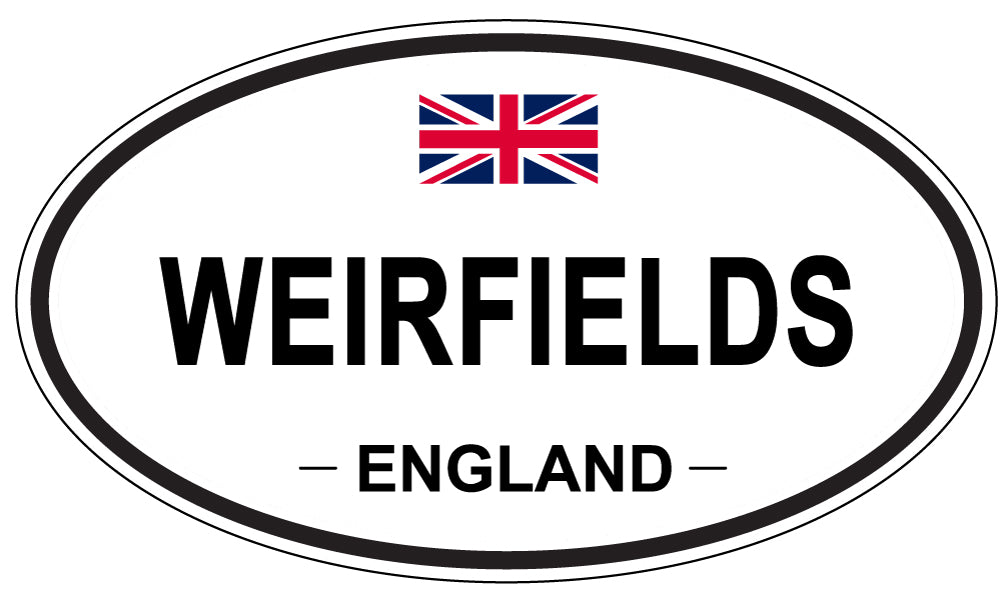 WEIRFIELDS, England - Oval Magnet