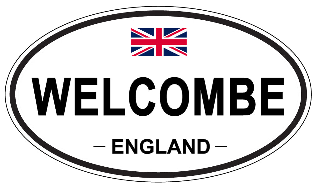 WELCOMBE, England - Oval Magnet