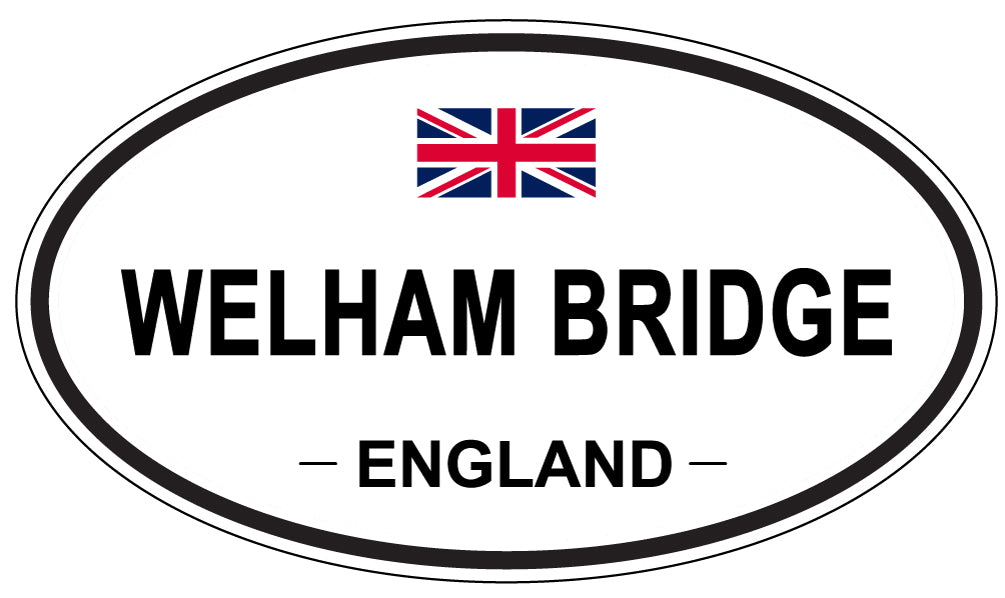 WELHAM BRIDGE, England - Oval Magnet