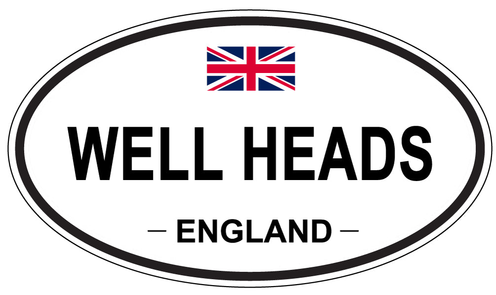 WELL HEADS, England - Oval Magnet