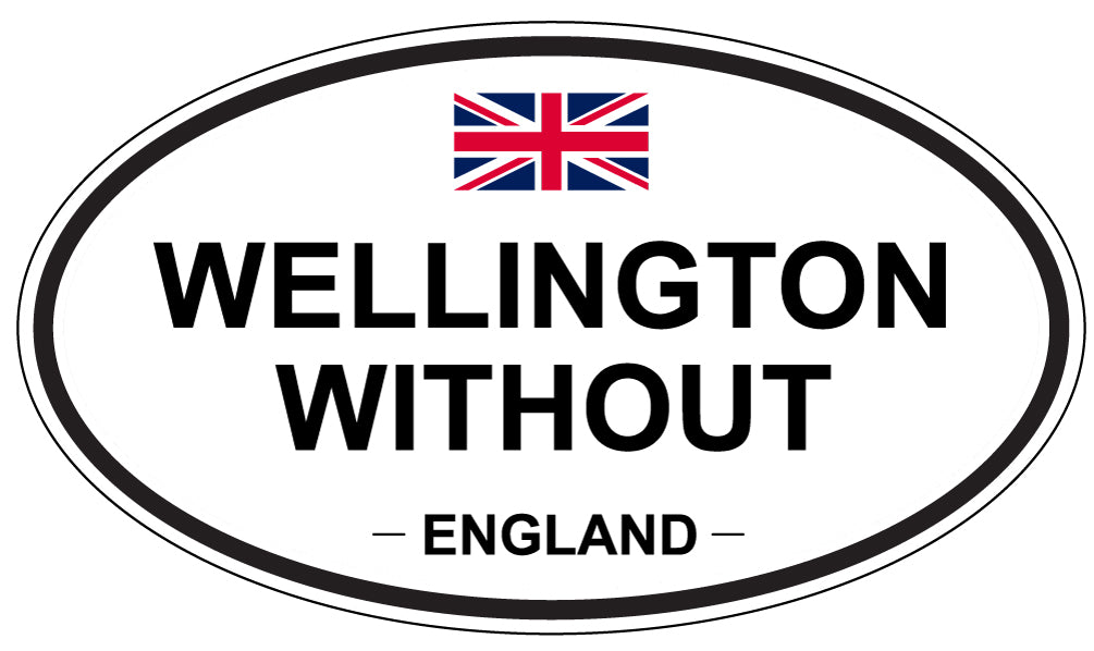 WELLINGTON WITHOUT, England - Oval Magnet