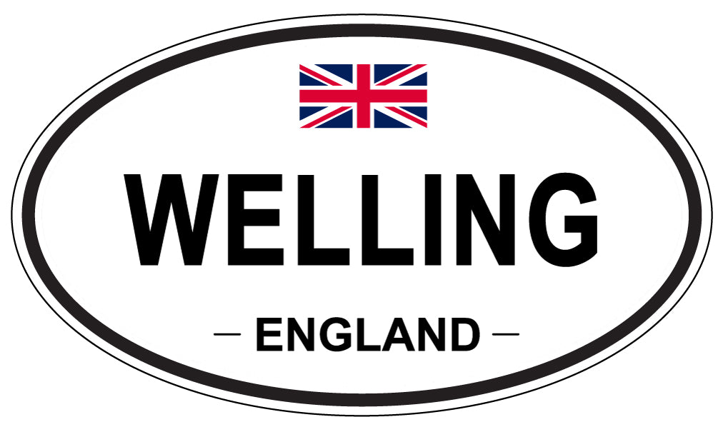 WELLING, England - Oval Magnet