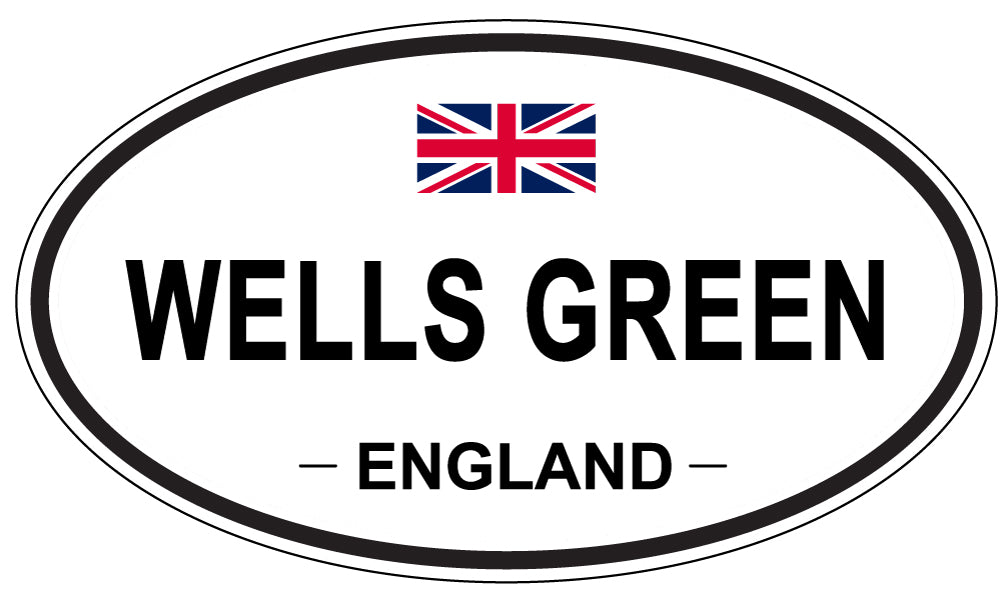 WELLS GREEN, England - Oval Magnet