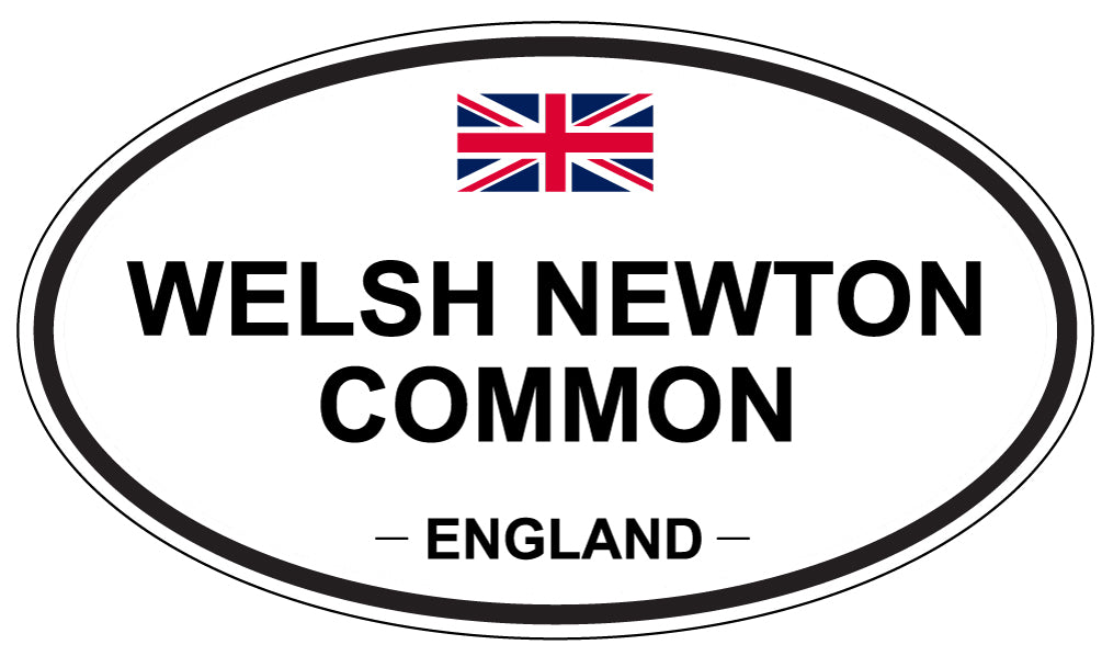WELSH NEWTON COMMON, England - Oval Magnet