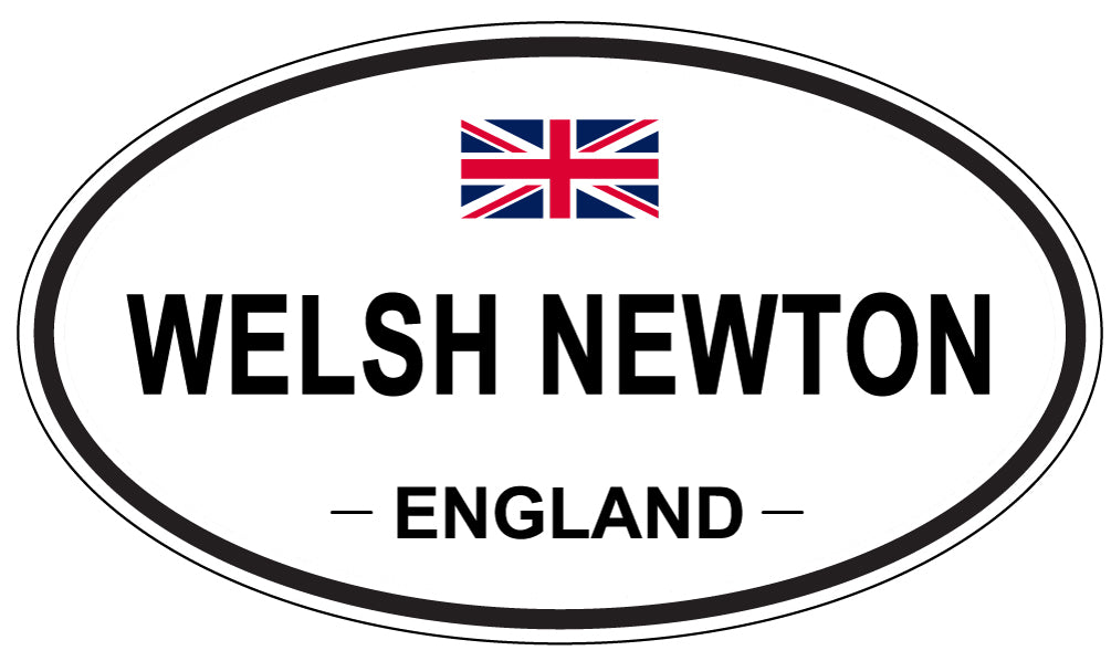 WELSH NEWTON, England - Oval Magnet