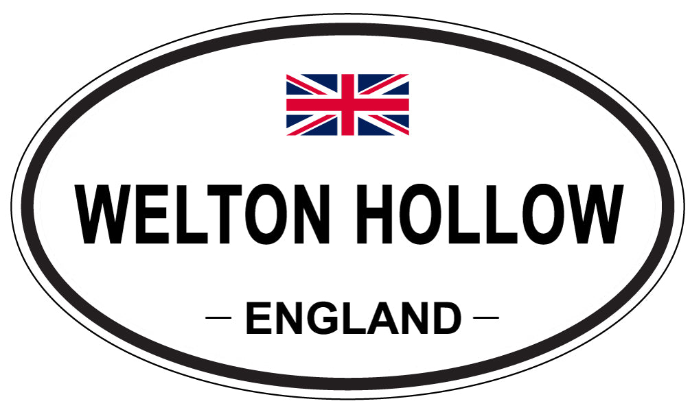 WELTON HOLLOW, England - Oval Magnet