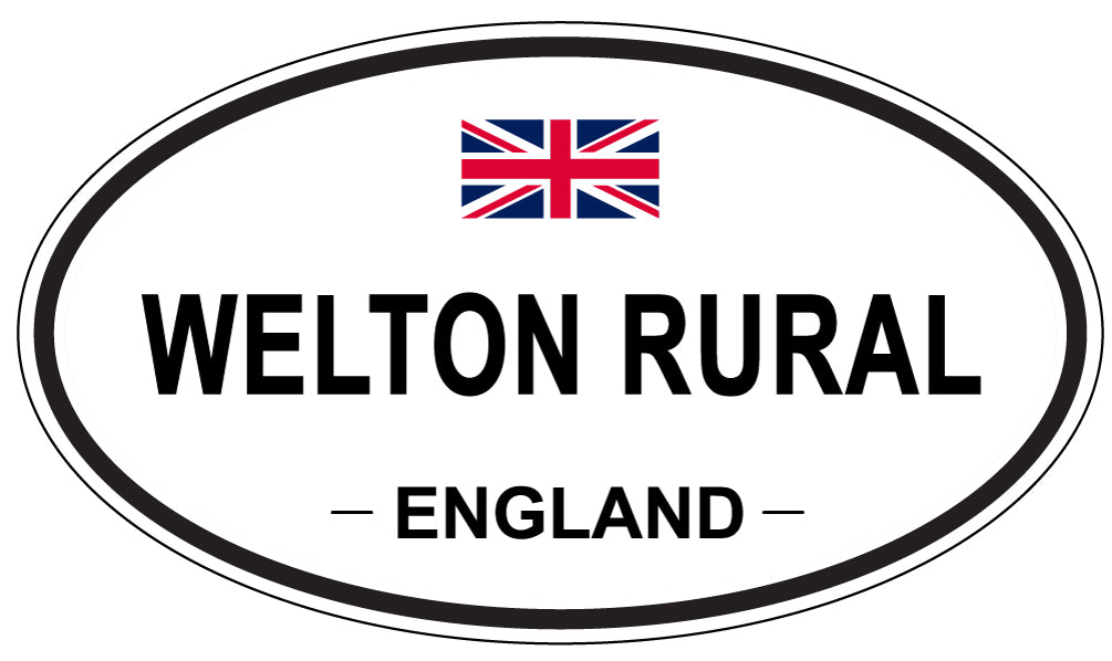 WELTON RURAL, England - Oval Magnet