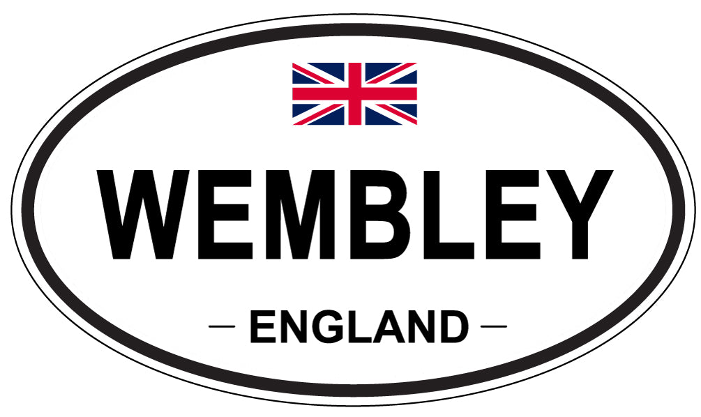 WEMBLEY, England - Oval Magnet