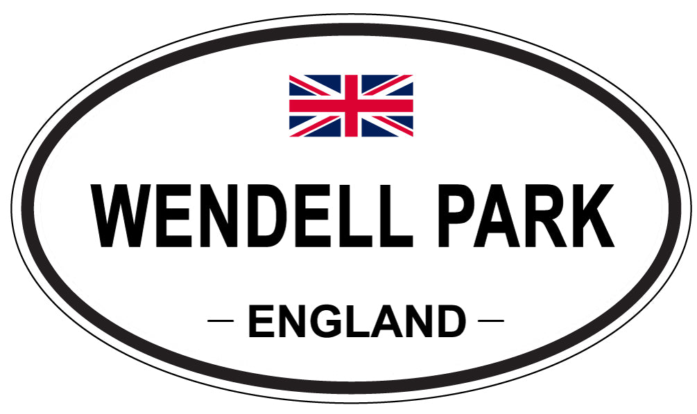 WENDELL PARK, England - Oval Magnet