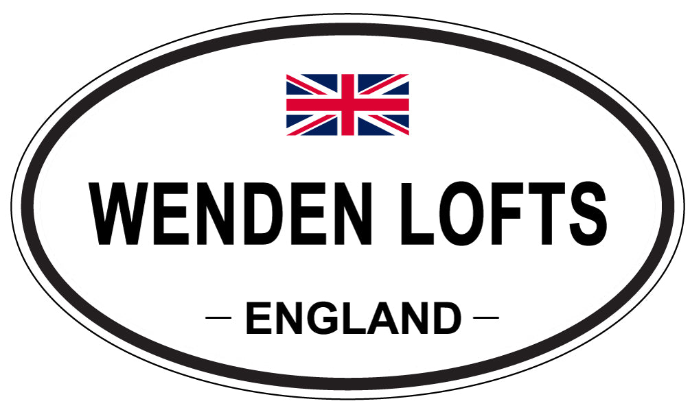 WENDEN LOFTS, England - Oval Magnet
