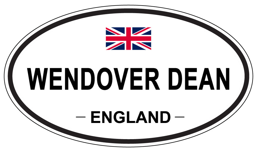 WENDOVER DEAN, England - Oval Magnet